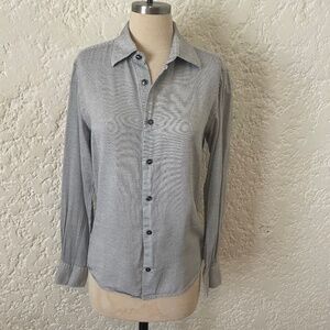 Vintage Versace Collection Button Down Long Sleeve Shirt 90s, Men's 38 15